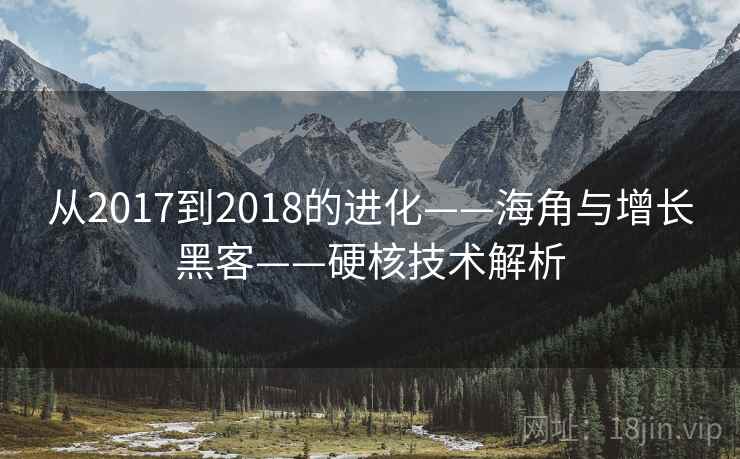 从2017到2018的进化——海角与增长黑客——硬核技术解析