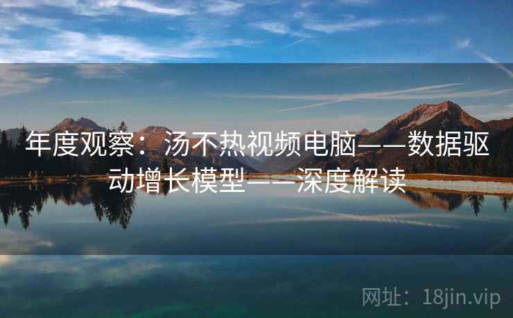 年度观察:汤不热视频电脑——数据驱动增长模型——深度解读