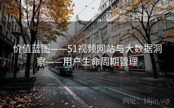 价值蓝图——51视频网站与大数据洞察——用户生命周期管理